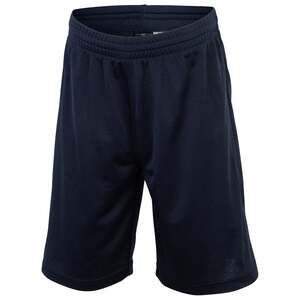 Fit Essentials Kids' Mesh Athletic Shorts, Navy- Size M